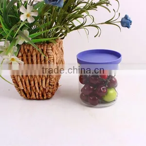 Round Borosilicate Glass Jar thumbnail-3