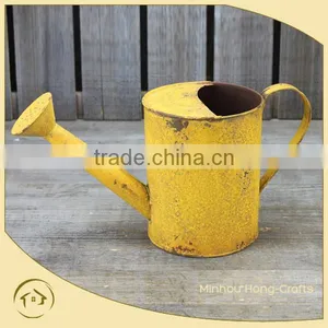 Hot Sale Bucket Oil Painting, Yellow Metal Bucket, Metal Watering Can thumbnail-1