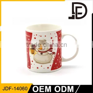 Drinkware Christmas Red Mug, Ceramic Christmas Mugs thumbnail-1