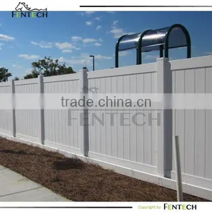 American Style High Quality Vinyl Wall Privacy Fence thumbnail-1