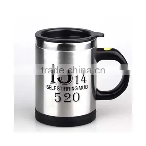 Electric Mug Coffee Cup With Lid Metal Water Bottle thumbnail-4