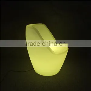 Garden Waterproof Furniture Outdoor RGB LED Lighting up Plastic Chairs thumbnail-2