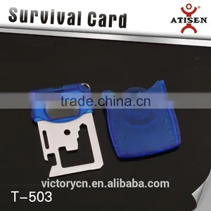 Nice Gift ,High Quality Pocket Knife.stainless Steel Utility Survival Card/tool thumbnail-3