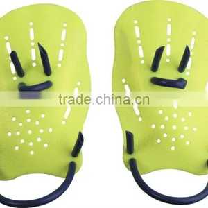 Yellow Swimming Hand Paddles thumbnail-1