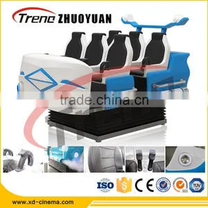 Top Brand Hydraulic/Electric Children Game Theme Parks Used Cinema Chairs For Sale thumbnail-4