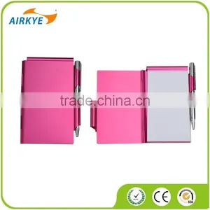 Customed Colour Metal Notebook With Pen thumbnail-6