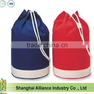 Cheap Drawstring Sailor Bag / Round Bucket Bag / Polyester Bucket Bag thumbnail-1