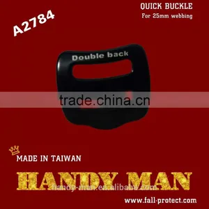 A2784 For 25mm Webbing Aluminum Double Slot Quick Buckle thumbnail-1