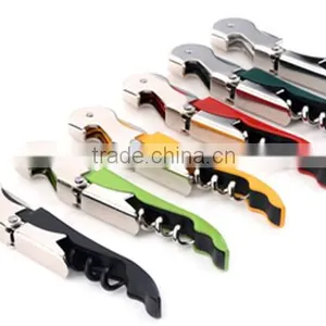 A45-0032 Plastic Handle Wine Bottle Opener Corkscrew Opener thumbnail-1