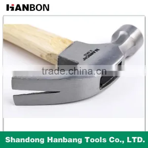 High Carbon Steel Claw Hammer With Wood Handle thumbnail-4