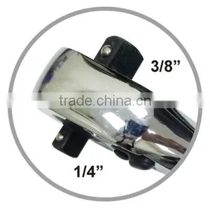 1/4" Dr. x 3/8" Dr. Dual Drive Telescopic Reversible Ratchet thumbnail-3