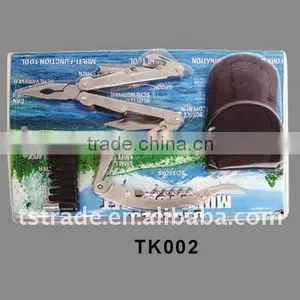 2014 Hardware Multi Function Stainless Steel Plier Hand Tools With Blister Card TK002 thumbnail-1