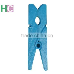 Colorful Mini Spring Wooden Clip for DIY thumbnail-2