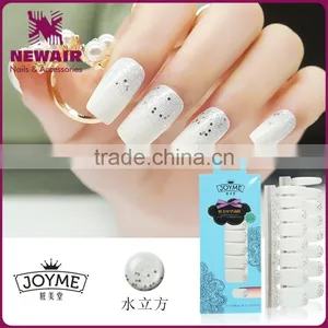 New 2017 Fashion Style Gel Nail Polish Nail Art Metal Sticker thumbnail-1