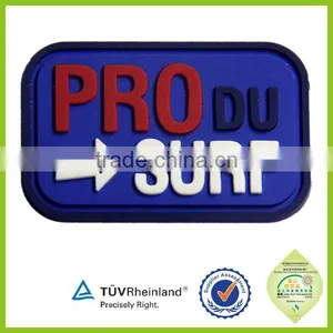 Customized Logo Clothes Brand Name Rubber Patch Maker thumbnail-3