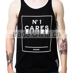 OEM Factory Custom Wholesale Men Tank Top Men Stringer Tank Top thumbnail-2