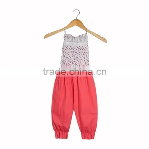 Newborn Baby Clothing Wholesale China Baby Lace Floral Romper Long Pants thumbnail-5