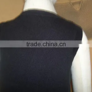 Baby Kids V-neck Button Down Sleeveless Sweater Vests With Pockets thumbnail-5