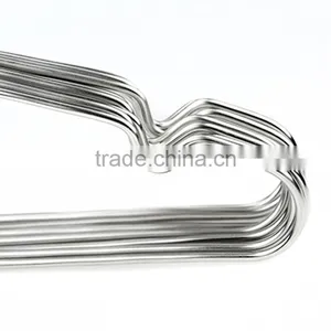 High Quality Wire Hangers for Laundry/Metal Hanger/Stainless Steel Clothes Hanger thumbnail-2