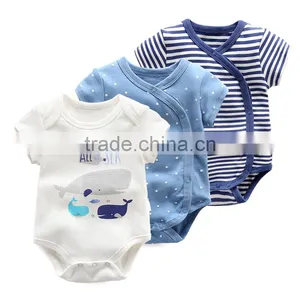 2017 Hot Sale Cotton Import 0-24 Month Baby Romper Baby Clothes thumbnail-1