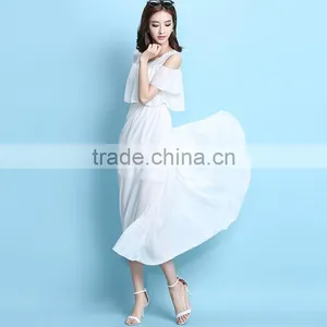 More Colors To Choice Off The Shoulder Woman One-Piece Dress thumbnail-2