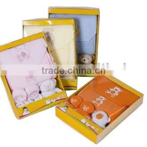 Baby 4pcs Gift Box/baby Garments/baby Clothes thumbnail-1