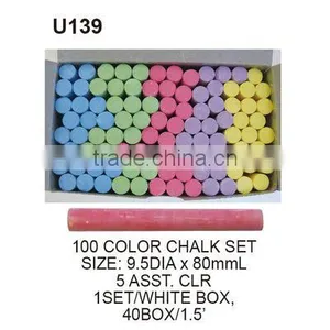 12PCS( ASST 6 COLOR) COLOR CHALK SET thumbnail-5