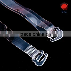 Ladies Durable Waterproof Plastic Clear Bra Swimwear Straps thumbnail-1