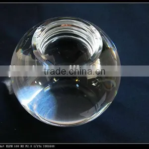 Elegant Crystal Ball Candlesticks thumbnail-1