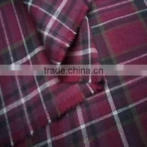 Cotton Flannel Yarn Dyed Check Mens Shirt Fabric thumbnail-4