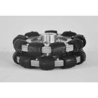 76.2mm Double Aluminum Omni Direction Wheel QL-08 thumbnail-3