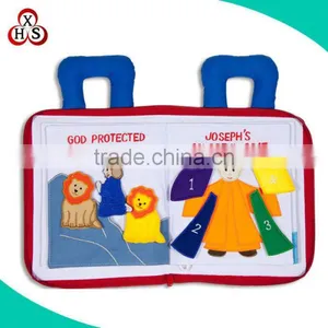 Custom Children Activity Book With Pencils Soft Fabric Activity Book thumbnail-3