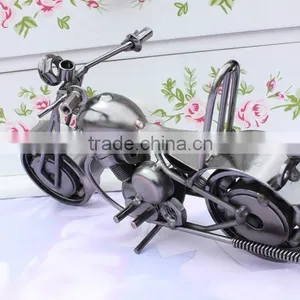 Handmade Metal Motorcycle Model Iron Craft Decoration & Gift New thumbnail-3