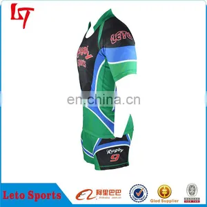 Top Quality Cool Dry Durable Rugby Jersey Sets Unforms thumbnail-6