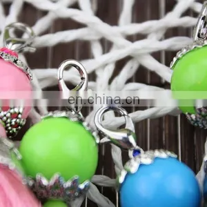 Sexy Sparkles Key Chains Key Rings Lobster Clasp With Tassel For Jewelry Garment Curtain Diy Craft thumbnail-5