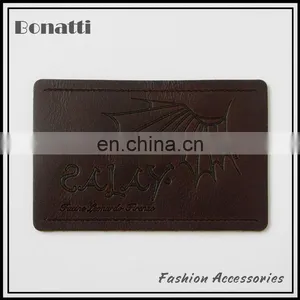 2013 Hot Sale Genuine Leather Labels Real Leather Patches for Jeans thumbnail-1