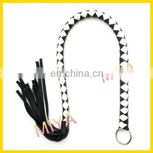 Party Favor Long Leather Whip thumbnail-5