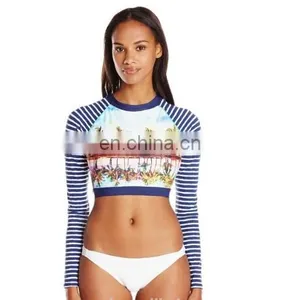 OEM Sublimation Women Rash Guard 2016 thumbnail-1