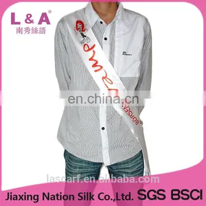 Polyester Satin Sash for Celebration thumbnail-1