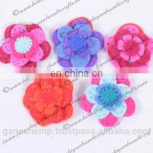 Felt Ponytail Hairband and Hairpin Fhb 201 thumbnail-2