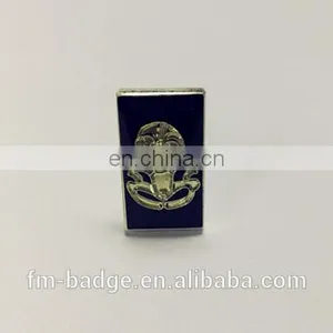 Cufflink Manufacturer Custom Made Design Logo Imitation Enamel Cufflink For Mens Shirts thumbnail-3