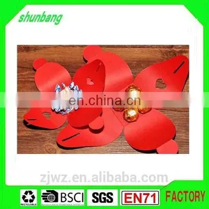 2015 Folding Unique Iridescent Paper Sweet Paper Candy Gift Box thumbnail-3
