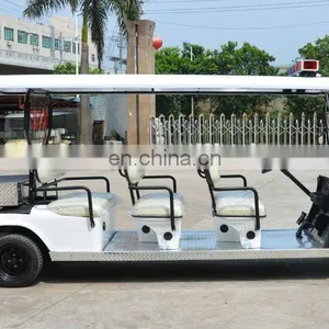 AGM BATTERY Power New Electric Shuttle Bus for Sale With 4.4KW 48V Motor thumbnail-3