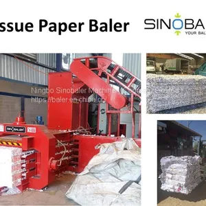 Waste Tissue Paper Baler Machine thumbnail-1
