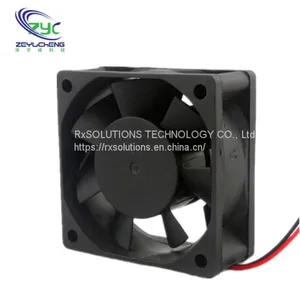 High Temperature 6025 14v 0.19A Double Ball Bearing Cooling Fan With 2pin thumbnail-5