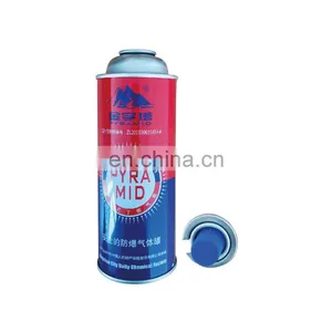 Hebei Printing Tin Cans for Butane Gas 220g Empty and Aerosol Gas Lighter Butane Cans thumbnail-4
