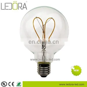 4W 6W 8W Dimmable Ra90 G95 Vintage Soft Spiral Led Filament Bulb thumbnail-4