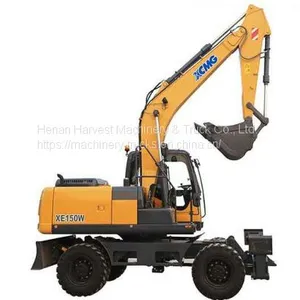 XCMG XE150W Wheel Type Excavator 15 Ton Wheel Excavator With Last Price thumbnail-3