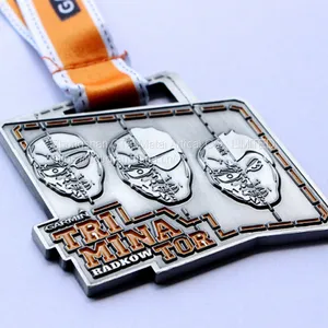 Manufacture Metal Paint Competition Medal Zinc Alloy Marathon Medal Games Medal Customization thumbnail-2