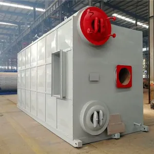 20 Ton Double Drum Membrane Water Tube Gas Oil Diesel Fired Steam Boiler for Petrochemical Industry thumbnail-1